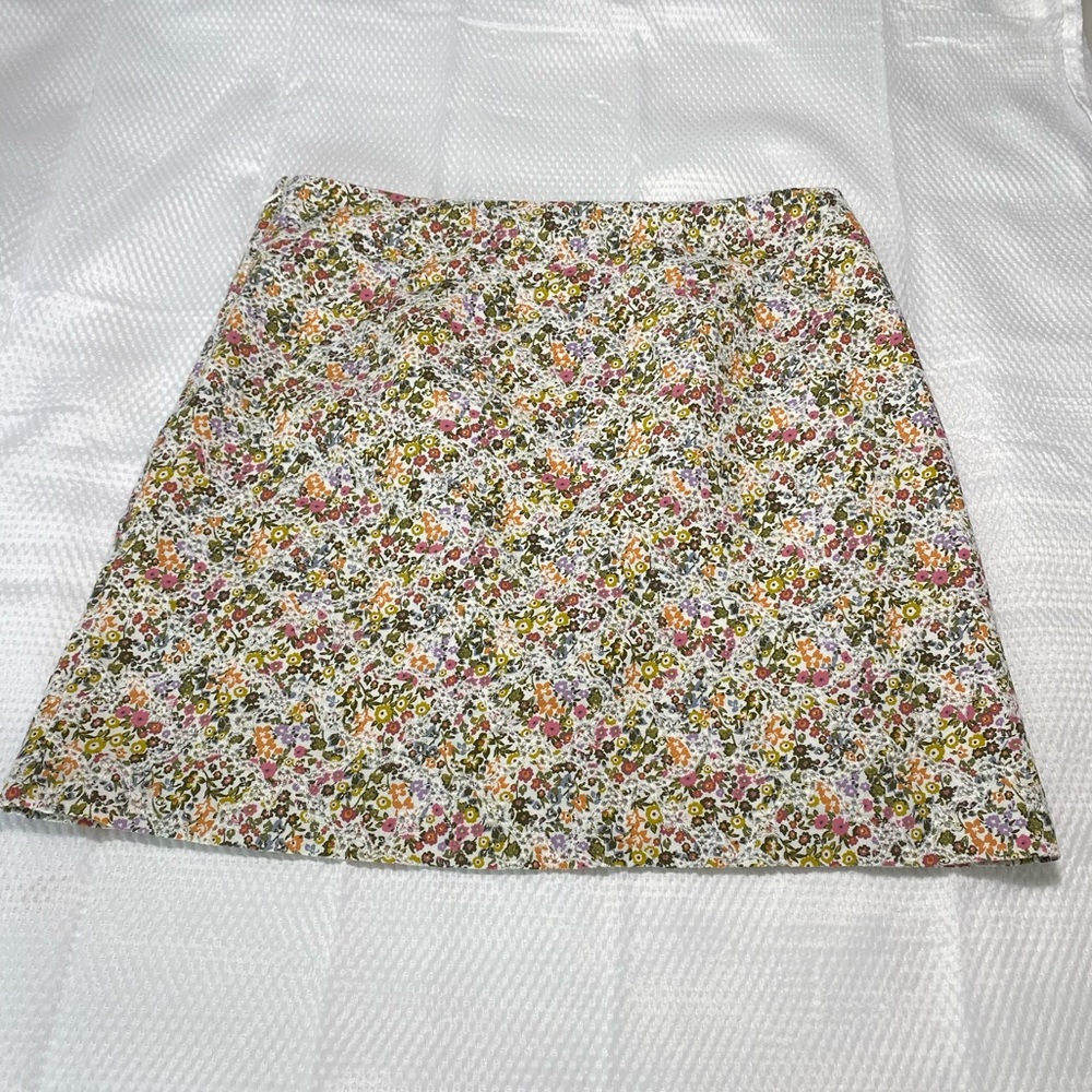 Loft A-line Mini Skirt
